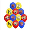 Decoración de Fiesta de Cumpleaños con Globos de Barcelona Decoración de Escena con Globo de Látex del Equipo de Fútbol Fan de Barcelona