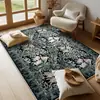 Alfombra para mesa de centro de sofá, superventas transfronterizo de Amazon timu, suave y amigable con la piel, absorbente de agua, antideslizante, a prueba de frío, fácil de mantener, alfombra decorativa de suelo
