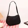 Bolso Pequeño Popular Transfronterizo para Mujer 2025 Nuevo Color Sólido Simple Bolso de Axila Bolso Coreano de Nicho para Mujer Bolso de Hombro Estilo Extranjero