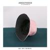 Chapéu de Pescador Dupla Face para Homens, Chapéu Bucket Estilo Coreano para Mulheres, Chapéu de Sol Liso, Chapéu para Casal Estudante, Chapéu Tendência de Aba Larga
