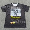 Camiseta de poliéster para correr, edición completa, con sublimación, para elecciones presidenciales, publicidad, comercio exterior, 120 g