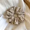 Diadema de Lana con Estampado de Leopardo para Otoño e Invierno para Mujer, Textura Suave, Sensación de Alta Calidad, Cuerda para el Cabello para Atar el Cabello, Accesorios para el Cabello Retro, Cuerda para el Cabello