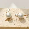 Brincos Redondos de Cobre Escovado de Alta Qualidade, Modernos e Versáteis, Estilo de Luxo Leve, Acessórios de Design de Nicho para Mulheres, Exquisitos
