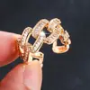 Anillo cruzado versátil elegante y moderno para mujer, nuevo estilo coreano tendencia ins, anillo de mujer simple y único