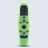Capa Protetora para Controle Remoto LG MR-600 TV Capa de Silicone Oca Espessada Anti-Queda Luminosa MR-650