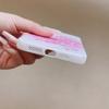 Estilo Chica Conejita Graffiti Rosa Adecuado para Funda de Teléfono Apple 15, Funda Protectora para Teléfono iPhone 15 de Cobertura Completa, Antideslizante