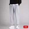 Calças de moletom casuais para outono e inverno, unissex, corte solto, tamanhos grandes, calças jogger, calças esportivas para comércio exterior