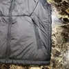 Chal sin mangas para exteriores, ligero, resistente al viento, duradero, con cuello alto + corte 3D, cremallera diagonal, bolsillos 13783