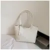 Bolsa de Hombro Grande Estilo Coreano para Mujer, Bolso de Mano Retro de Alta Gama para el Trabajo, Bolso de Mano Casual Versátil de Moda