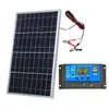 Painel Solar Monocristalino 10W Transfronteiriço 18V Kit Fotovoltaico para RV