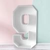 Globo transfronterizo AliExpress tablero digital KT decoración de escena de fiesta de cumpleaños diseño de guía de camino de un año caja de globos