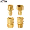 Conector de Conversão de Latão para Mangueira de Água de Máquina de Lavar Carro, Conector Rápido M22-15mm para Pistola de Água de Alta Pressão Atacado Transfronteiriço