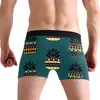 Ropa Interior Europea y Americana Transfronteriza para Hombre Linterna de Calabaza Aguacate Impresión Digital 3D Calzoncillos tipo bóxer para Hombre Calzoncillos tipo bóxer Transpirables
