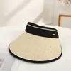 Sombrero de Sol con Protección UV Vacío para Niños, Sombrero de Sol de Verano para Bicicleta, Sombrero Grande Anti-UV con Ala Amplia, Cubre Rostro, Sombrero de Paja Negro para Playa