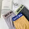 Ropa interior masculina HEYBro (2023), calzoncillos bóxer de algodón modal para jóvenes, pantalones de moda con letras.