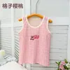 Chalecos de Algodón Puro para Niñas, Camisetas Interiores Básicas para Niños, Pijamas sin Mangas Transpirables para Niños para Casa, Chalecos para Niños Talla Mediana y Grande