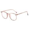 2024 Marco de Gafas Tr90 de Espejo Plano Anti-Luz Azul Estilo Retro Luz Plana Sin Graduación Fabricante Mayorista 8312