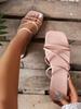 Chinelos Birkenstock Retrô para Mulheres para Uso no Verão 2026 Novos Chinelos de Verão Transfronteiriços Sandálias Brancas Sapatilhas
