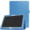 Aplicable a Samsung Tab A7 T505 soporte funda de cuero para tablet T500 patrón de lichi 2020 sueño resistente a caídas funda protectora