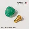 Ágata Dividida Tres Vías DIY Accesorios Hechos a Mano Cabeza de Buda Estrella Vajra Luna Pasión Pulsera Bodhi 108 Accesorios Culturales