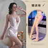 Lencería Sexy Europea y Americana Tallas Grandes Encantadora Encaje Sexy Lencería Sexy Uniforme Tentación Femenina Coqueteo Mono Sexy