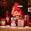 Regalos de Año Nuevo 2026 Año del Caballo, Pequeños Regalos Prácticos para Reuniones Anuales, Bolsas de Regalo para el Festival de Primavera para Empleados y Clientes, Bolsas Tejidas, Recuerdos