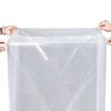 Saco Plástico Quadrado de Fundo Plano Extra Grande de Polietileno, Espessado, à Prova d'Água e de Umidade para Equipamentos de Maquinário, Saco Plástico Quadrado de Alta Pressão