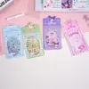 Joytop Yuemu Huahua Todo - Bolso Tarjetero Pegatinas de Dibujos Animados Papelería para Estudiantes Lindo Creativo Atractivo