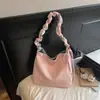 Bolso Tote de Nicho, Bolso Grande de Aspecto Elevado para Mujer, Nuevo Estilo Coreano Ins Simple de Hombro Cruzado Verano 2025