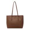 Bolsa de Ombro Casual com Textura Simples e Grande Capacidade Moda Nova Outono e Inverno Bolsa Tote 2025 Bolsa Personalizada Feminina