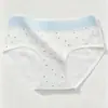 Ropa Interior de Algodón para Bebé Clase A para Mujer 10A Antibacteriana con Refuerzo Extendido en la Entrepierna Calzones de Algodón Puro con Entrepierna Transpirable para Mujer