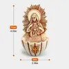 Nuevo producto transfronterizo: Caja de almacenamiento de llaves para entrada de casa estilo pila bautismal creativa, adorno decorativo de resina simulada