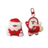 Accesorios de peluche de Santa Claus muñeco de alce broche llavero para bolsa DIY accesorios para el cabello pasador accesorios para ropa calzado