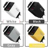 Cargador Retráctil con Pantalla Digital de 65W Adecuado para Apple y Huawei Cabezal de Carga Inteligente Multi-Puerto Cabezal de Carga Rápida de Nitruro de Galio