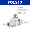 Conector Rápido PSA16 para Manguera de Aire LSA4/6/8/10/12 Neumático ASA Tubería Control de Velocidad Unidireccional PA14 Válvula de Aceleración