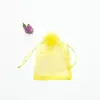 Bolsa de Bolsillo de Organza Paquete Feliz Caramelo Fruta Bolsa de Regalo Paquete de Prueba Bolsa Transparente Bolsa a Prueba de Insectos para Frutas y Verduras en stock Venta al por mayor