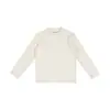 Ropa para niños Nuomi Wanzi, camiseta básica de manga larga para niñas con lunares pequeños y cuello semi-alto, camiseta de otoño para niños amigable con la piel para usar en capas