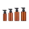 Nuevo producto en stock: Botella de bomba con interruptor para loción de 100-280 ml, botella dispensadora con hombro inclinado, botella de empaque cosmético al por mayor