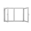 Personalización de Ventanas del Sistema Transfronterizo de Comercio Exterior, Ventanas de Acero y Plástico, Ventanas Batientes de UPVC Insonorizadas y Aislantes Térmicas, Estándar Americano Más Certificación CE
