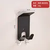 Ganchos adhesivos simples de doble garra sin clavos, metal engrosado, ganchos sin taladro, ganchos de almacenamiento autoadhesivos para puertas de baño, al por mayor
