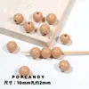 Cuentas Redondas de Colores Accesorios para Joyería DIY Cuentas Sueltas Hechas a Mano Arcoíris Color Completo Crema 10mm Accesorios para Pulseras Collares Cuentas