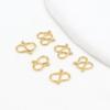Cuentas de Colores Duraderos Chapadas en Oro de 18 Quilates con Broche de Color Dorado S Broche Pulsera Collar Conector Final Accesorios para Joyería Hechos a Mano DIY B60A
