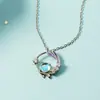 Collar Youmeng de Chang'an para Mujer: Lujo Ligero, Vintage, Diseño Único, Gama Alta, Versátil para Otoño e Invierno, Elegante, Moderno, Colgante para Clavícula