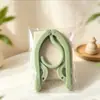 Percha plegable para viaje, percha de plástico portátil para secar, adecuada para viajes de negocios y viajes, percha plegable para dormitorios estudiantiles