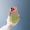 Nueva Funda Gradiente Disipadora de Calor Adecuada para iPhone 17, iPhone 15, iPhone 16 Pro Max, Funda Protectora con Película Protectora para Lente de Cobertura Total