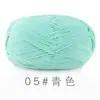 Suhe Fio de Algodão Leite Penteado de 4 Fios Bola de Linha de Algodão Espessura Média Artesanal DIY Boneca de Tricô Cobertor Crochê