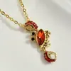 Venta Directa de Fábrica Personalizada Moda Cadena para Clavícula Collar con Colgante de Circonita Nuevo Diseño Calidad Ins Estilo Minimalista Europeo y Americano