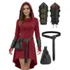 Cinturón Medieval Vikingo Renacentista Transfronterizo Pulsera Retro Disfraz de Cosplay de Halloween Bolso de Cintura para Vestido