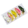 Cebo de Lentejuelas Vibratorio Giratorio de Micro Plástico para Trucha, Pez Mandarín y Corvina Amarilla, Adecuado para Todas las Capas de Agua