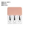 Botella de vidrio para esmalte de uñas de 10 ml con pincel, botella dividida de 5 ml, pintura creativa para pegamento de uñas, botella de vidrio pequeña